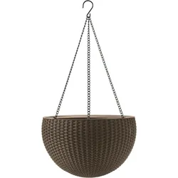 CURVER Rattan Style Runde hängende Topf