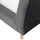 Beliani Polsterbett 180 x 200 cm Grau
