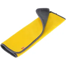 Wellhome Well Home Shell-Mikrofasertuch, 45 x 40 cm, Gelb