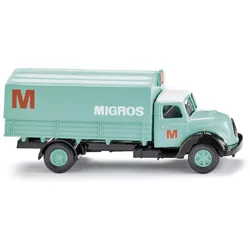 Magirus Sirius Pritschen-Lkw Modell von WIKING 1:87