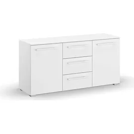 Rauch Kombikommode 120 x 61 x 42 cm Alpinweiß