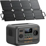 Kit tragbare Powerstation BLUETTI Premium 30 V2 + Solarpanel 130 W (0% MwSt)
