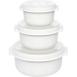 Emsa Micro Family Frischhaltedose weiß 0,5 l 3-teilig