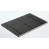 ACO Eingangsmatte 75 x 50 cm Schwarz