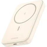 UGREEN 5000mAh Mini Powerbank Wireless 15W with MagSafe white