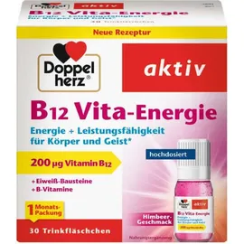 Doppelherz Aktiv B12 Vita-Energie 350 µg Trinkflaschen 30 St.