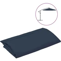 vidaXL Ersatzbezug Ampelschirm Polyester 300 cm Blau
