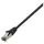 Logilink CQ8093S RJ45 Netzwerkkabel, Patchkabel CAT 8.1 S/FTP 10.00m Schwarz Halogenfrei 1St.