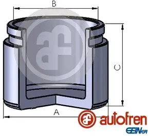 AUTOFREN SEINSA Kolben, Bremssattel d025355 Vorderachse für TOYOTA