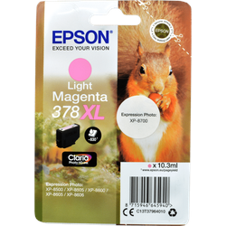 Epson Tinte C13T37964010  Light Magenta 378XL  foto magenta