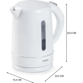 DOMO collection Good Morning 1,7 l Weiß