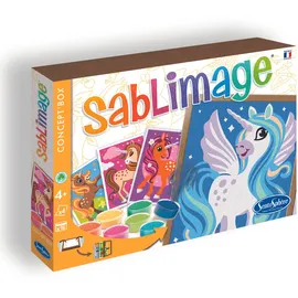 Sentosphere Sandbilder Einhörner mehrfarbig