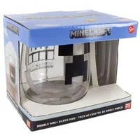 Stor Doppelwandiger Glasbecher 0,29 l Set