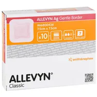Emra-Med Allevyn Ag Gentle Border 7.5x7.5cm Verband