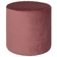 House Nordic Hocker House Nordic Pouf EJBY Rosa Samt