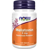 NOW Foods Melatonin 5 mg Retardtabletten 120 Stück