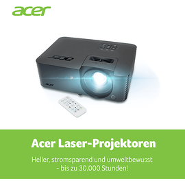 Acer PL2520i DLP Beamer 4000 ANSI-Lumen