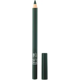 3INA MAKEUP - Vegan - Cruelty Free - The Eye Pencil 738 - Dunkelgrün - Langlebige Formel - Hochpigmentiert - Cremige Textur - Augenstift mit integriertem Blender - Leicht zu verblenden