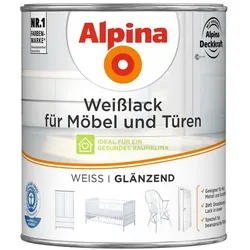 ALPINA Weißlack, glänzend - weiss