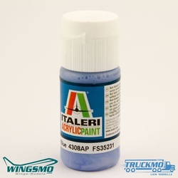Italeri Acrylfarbe Azurblau matt 20ml 4308