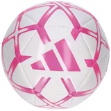 adidas Unisex Starlancer Club Ball Recreation Ball, White/solar pink, 4