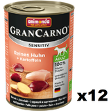 Animonda GranCarno Sensitiv Adult Huhn & Kartoffeln 6 x 400 g