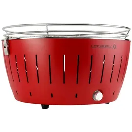 Lotusgrill Holzkohlegrill XL feuerrot inkl. USB Anschluss