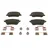 Bosch 986494592 Bremsbelag