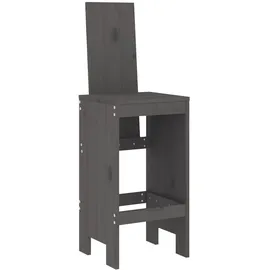 vidaXL Gartenbar-Set 5-tlg. Grau