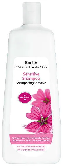 Basler Sensitive Shampoo Sparflasche 1 Liter - Ergiebige Größe | Shampoo für sensitive Kopfhaut