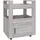 vidaXL Küchenwagen Grau Sonoma 60x45x80 cm Holzwerkstoff