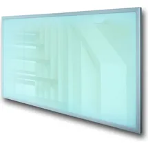 Fenix Infrarotheizung ECOSUN Glasheizung 850W 120 x 60 x 3cm), Weiß mit Rahmen