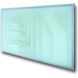 Fenix Infrarotheizung ECOSUN Glasheizung 850W 120 x 60 x 3cm), Weiß mit Rahmen