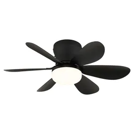GLOBO Delores 51 cm Deckenventilator Schwarz