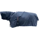 Regendecke 100% wasserdicht mit Steigbügelöffnung marine Size M. 5'9-6'3 türkisblau|türkisblau 110.5 MM