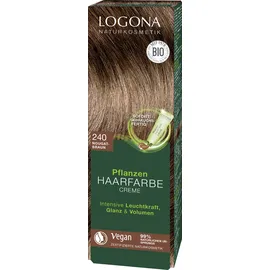 logocos naturkosmetik gmbh&co. kg Logona Pflanzenhaarfarbe Creme 240 nougatbraun 150 ml