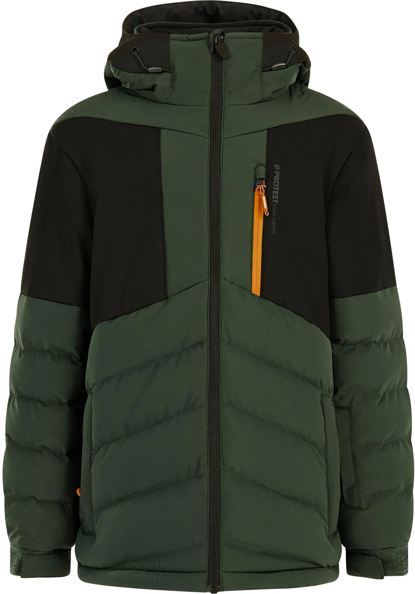 Protest Brucer Snowboardjacke Jungen in kale green, Größe 176 - grün