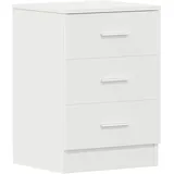 vidaXL Nachtschrank 38 x 35 x 56 cm Weiß