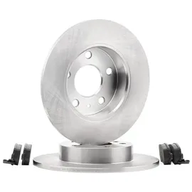 Mapco 47679 Bremsensatz Bremsscheiben mit Bremsbeläge Hinterachse