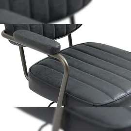 CLP Natrona Kunstleder Antik Schwarz