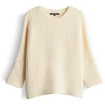 Someday TUMELDA Boxy Chunky Knit Pullover Beige S
