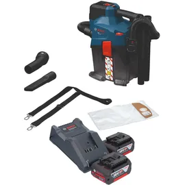 Bosch GAS 18V-6L S inkl. 2 x 4,0 Ah Akku + Ladegerät