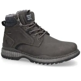 Dockers by Gerli Winterboots Schnürboots mit Warmfutter grau 41 EU