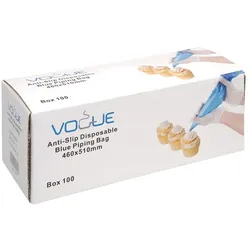 Vogue rutschfeste Einweg-Spritztüten blau