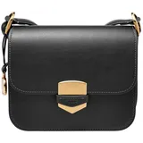 Fossil Lennox Umhängetasche Leder 20 cm schwarz