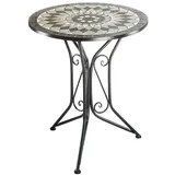 Kobolo Gartentisch Ø 60 x 70 cm grau