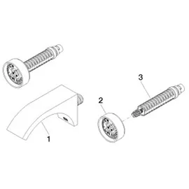 Dornbracht Cyo Waschtisch-Wandbatterie Chrom