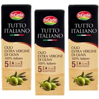 3x Di Carlo Italienisches Natives Olivenöl Extra 5 Einzeldosis-Sticks mit 12ml