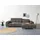 Cotta Ecksofa COTTA "Orion L-Form", schwarz (charcoal), B:307cm H:73cm T:186cm, 100% Polyester, Sofas, Ecksofa, mit 2x Kopfteilverstellung & 3 Nierenkissen