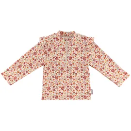 Sterntaler Badeshirt langarm mit UV-Schutz Blumen natur – mehrfarbig, 110